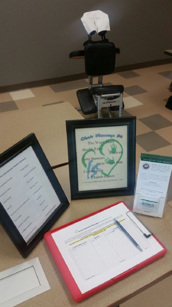 Chair Massage Houston and Surrounding Areas